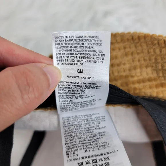 VANS Patch Brown Bucket Hat Unisex. - Picture 8 of 9